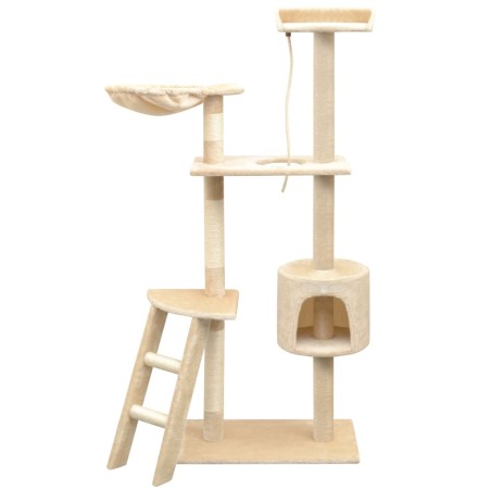 vidaXL Katzen-Kratzbaum Sisal 150 cm Beige 
