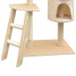 vidaXL Katzen-Kratzbaum Sisal 150 cm Beige vidaXL Katzen-Kratzbaum Sisal 150 cm Beige