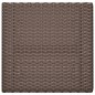vidaXL Bistrotisch Klappbar Braun 55x54x71 cm Poly Rattan vidaXL Bistrotisch Klappbar Braun 55x54x71 cm Poly Rattan