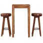 Bar-Set 3-tlg. Massivholz Echtleder Bar-Set 3-tlg. Massivholz Echtleder