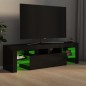 vidaXL TV-Schrank mit LED-Beleuchtung Hochglanz-Schwarz 140x36,5x40 cm vidaXL TV-Schrank mit LED-Beleuchtung Hochglanz-Schwarz 140x36,5x40 cm