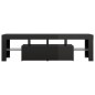 vidaXL TV-Schrank mit LED-Beleuchtung Hochglanz-Schwarz 140x36,5x40 cm vidaXL TV-Schrank mit LED-Beleuchtung Hochglanz-Schwarz 140x36,5x40 cm