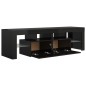 vidaXL TV-Schrank mit LED-Beleuchtung Hochglanz-Schwarz 140x36,5x40 cm vidaXL TV-Schrank mit LED-Beleuchtung Hochglanz-Schwarz 140x36,5x40 cm
