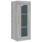 vidaXL Hängeschrank Grau Sonoma 34,5x34x90 cm vidaXL Hängeschrank Grau Sonoma 34,5x34x90 cm