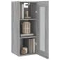 vidaXL Hängeschrank Grau Sonoma 34,5x34x90 cm vidaXL Hängeschrank Grau Sonoma 34,5x34x90 cm