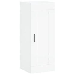 vidaXL Wandschrank Weiß 34,5x34x90 cm Holzwerkstoff