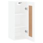 vidaXL Wandschrank Weiß 34,5x34x90 cm Holzwerkstoff vidaXL Wandschrank Weiß 34,5x34x90 cm Holzwerkstoff
