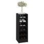 vidaXL Schuhschrank Schwarz 31,5x35x90 cm Holzwerkstoff vidaXL Schuhschrank Schwarz 31,5x35x90 cm Holzwerkstoff