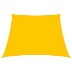 vidaXL Sonnensegel Oxford-Gewebe Trapezförmig 2/4x3 m Gelb