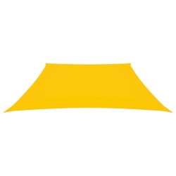 vidaXL Sonnensegel Oxford-Gewebe Trapezförmig 2/4x3 m Gelb