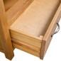 vidaXL TV-Schrank 90x35x48 cm Massivholz Eiche vidaXL TV-Schrank 90x35x48 cm Massivholz Eiche