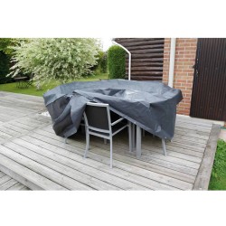 Nature Gartenmöbel-Abdeckung für rechteckige Tische 225x143x90 cm