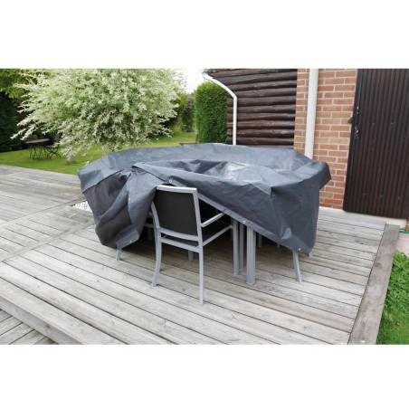 Nature Gartenmöbel-Abdeckung für rechteckige Tische 225x143x90 cm