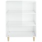 vidaXL Sideboard Hochglanz-Weiß 69,5x32,5x90 cm Holzwerkstoff vidaXL Sideboard Hochglanz-Weiß 69,5x32,5x90 cm Holzwerkstoff