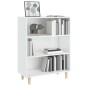 vidaXL Sideboard Hochglanz-Weiß 69,5x32,5x90 cm Holzwerkstoff vidaXL Sideboard Hochglanz-Weiß 69,5x32,5x90 cm Holzwerkstoff