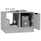 vidaXL Couchtisch Betongrau 50x50x36 cm Holzwerkstoff vidaXL Couchtisch Betongrau 50x50x36 cm Holzwerkstoff