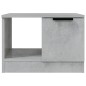 vidaXL Couchtisch Betongrau 50x50x36 cm Holzwerkstoff vidaXL Couchtisch Betongrau 50x50x36 cm Holzwerkstoff