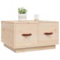 vidaXL Couchtisch 60x53x35 cm Massivholz Kiefer vidaXL Couchtisch 60x53x35 cm Massivholz Kiefer