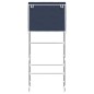 vidaXL Waschmaschinenregal 2 Ablagen Blau 71x29,5x170,5 cm Eisen vidaXL Waschmaschinenregal 2 Ablagen Blau 71x29,5x170,5 cm Eisen