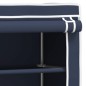 vidaXL Waschmaschinenregal 2 Ablagen Blau 71x29,5x170,5 cm Eisen vidaXL Waschmaschinenregal 2 Ablagen Blau 71x29,5x170,5 cm Eisen