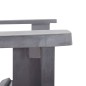 vidaXL Adirondack-Stuhl Massivholz Akazie Grau vidaXL Adirondack-Stuhl Massivholz Akazie Grau