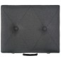 Hocker mit Stauraum 3 Stk. Dunkelgrau Stoff Hocker mit Stauraum 3 Stk. Dunkelgrau Stoff