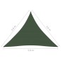 vidaXL Sonnensegel 160 g/m² Dunkelgrün 3,6x3,6x3,6 m HDPE vidaXL Sonnensegel 160 g/m² Dunkelgrün 3,6x3,6x3,6 m HDPE