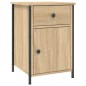 vidaXL Nachttisch Sonoma-Eiche 40x42x60 cm Holzwerkstoff vidaXL Nachttisch Sonoma-Eiche 40x42x60 cm Holzwerkstoff