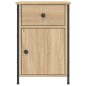 vidaXL Nachttisch Sonoma-Eiche 40x42x60 cm Holzwerkstoff vidaXL Nachttisch Sonoma-Eiche 40x42x60 cm Holzwerkstoff