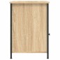 vidaXL Nachttisch Sonoma-Eiche 40x42x60 cm Holzwerkstoff vidaXL Nachttisch Sonoma-Eiche 40x42x60 cm Holzwerkstoff