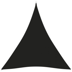 vidaXL Sonnensegel Oxford-Gewebe Dreieckig 4x5x5 m Schwarz