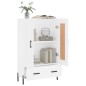 vidaXL Highboard Weiß 69,5x31x115 cm Holzwerkstoff vidaXL Highboard Weiß 69,5x31x115 cm Holzwerkstoff