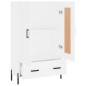 vidaXL Highboard Weiß 69,5x31x115 cm Holzwerkstoff vidaXL Highboard Weiß 69,5x31x115 cm Holzwerkstoff