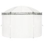vidaXL Gartenpavillon Cremeweiß 530x350x265 cm vidaXL Gartenpavillon Cremeweiß 530x350x265 cm