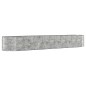 vidaXL Hochbeet Pulverbeschichteter Stahl 507x100x68 cm Silbern vidaXL Hochbeet Pulverbeschichteter Stahl 507x100x68 cm Silbern