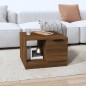 vidaXL Couchtisch Braun Eichen-Optik 50x50x36 cm Holzwerkstoff vidaXL Couchtisch Braun Eichen-Optik 50x50x36 cm Holzwerkstoff