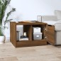 vidaXL Couchtisch Braun Eichen-Optik 50x50x36 cm Holzwerkstoff vidaXL Couchtisch Braun Eichen-Optik 50x50x36 cm Holzwerkstoff