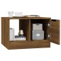 vidaXL Couchtisch Braun Eichen-Optik 50x50x36 cm Holzwerkstoff vidaXL Couchtisch Braun Eichen-Optik 50x50x36 cm Holzwerkstoff