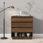 vidaXL Sideboard Braun Eichen-Optik 70x41x75 cm Holzwerkstoff vidaXL Sideboard Braun Eichen-Optik 70x41x75 cm Holzwerkstoff