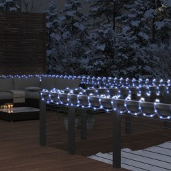 vidaXL Lichtschlauch 240 LEDs Kaltweiß 10 m PVC