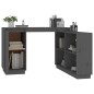 vidaXL Schreibtisch Grau 110x50x75 cm Massivholz Kiefer vidaXL Schreibtisch Grau 110x50x75 cm Massivholz Kiefer