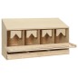 vidaXL 4er Legenest 106x40x59 cm Massivholz Kiefer vidaXL 4er Legenest 106x40x59 cm Massivholz Kiefer