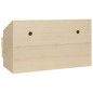 vidaXL 4er Legenest 106x40x59 cm Massivholz Kiefer vidaXL 4er Legenest 106x40x59 cm Massivholz Kiefer