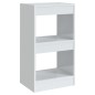 vidaXL Bücherregal/Raumteiler Hochglanz-Weiß 40x30x72 cm vidaXL Bücherregal/Raumteiler Hochglanz-Weiß 40x30x72 cm