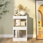 vidaXL Bücherregal/Raumteiler Hochglanz-Weiß 40x30x72 cm vidaXL Bücherregal/Raumteiler Hochglanz-Weiß 40x30x72 cm