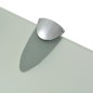 vidaXL Schwebendes Regal Glas 70x10 cm 8 mm vidaXL Schwebendes Regal Glas 70x10 cm 8 mm