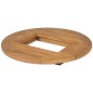 vidaXL Bierkastentisch Teak 70 cm vidaXL Bierkastentisch Teak 70 cm