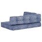 Pouf Indigo Stoff Pouf Indigo Stoff