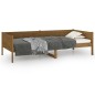 vidaXL Tagesbett Honigbraun Massivholz Kiefer 90x190 cm vidaXL Tagesbett Honigbraun Massivholz Kiefer 90x190 cm