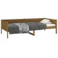 vidaXL Tagesbett Honigbraun Massivholz Kiefer 90x190 cm vidaXL Tagesbett Honigbraun Massivholz Kiefer 90x190 cm